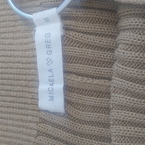 Micaela Greg Rae Rib Skirt in Bronze - Picture 5 of 7